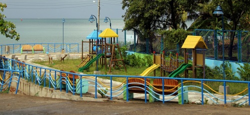 One of the many Playgrounds scattered around the island